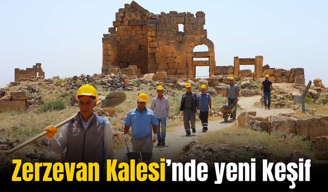 Diyarbakır Zerzevan Kalesi’nde yeni keşif: 1900 yıl önce gizlice yapılıyordu!